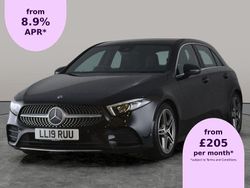 Black Used 2019 Mercedes A200 AMG line Hatchback | £14,057 (Fair price)