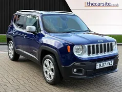 Blue Used 2017 Jeep Renegade Limited SUV | £12,495 (A bit pricey)