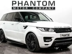 White Used 2017 Land Rover Range Rover Sport HSE Dynamic SUV | £25,750 (A bit pricey)