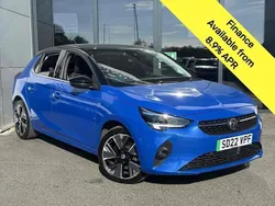 Blue Used 2022 Vauxhall Corsa-e Elite Hatchback | £11,695