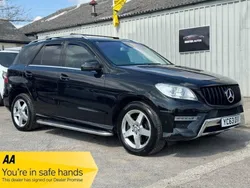 Black Used 2014 Mercedes ML250 AMG SUV | £9,490 (Fair price)
