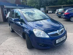 Blue Used 2010 Vauxhall Zafira Design Edition MPV | £1,950 (Good price)
