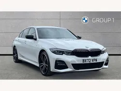 Mineral white Used 2022 BMW 320 M Sport Sedan | £29,550 (Expensive)