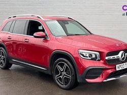 Red Used 2023 Mercedes GLB220 AMG Line Premium SUV | £28,585 (Good price)