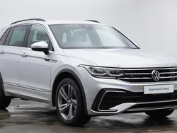 Reflex silver metallic Used 2023 VW Tiguan R-line Edition SUV | £28,218 (Fair price)