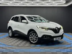 White Used 2016 Renault Kadjar Dynamique SUV | £5,990 (Good price)