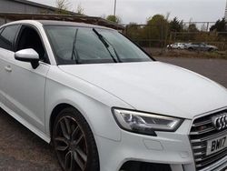 White Used 2017 Audi S3 Design Hatchback | £17,295 (Fair price)
