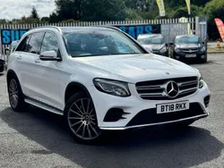 White Used 2018 Mercedes GLC220 AMG line Estate | £22,490 (Fair price)