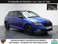 Blue Used 2021 Skoda Fabia Monte Carlo Hatchback | £13,340 (Fair price)