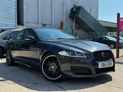 Grey Used 2015 Jaguar XF R-Sport Sedan | £10,300 (Fair price)