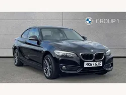 Black Used 2017 BMW 218 Sport Line Coupe | £14,793 (Fair price)