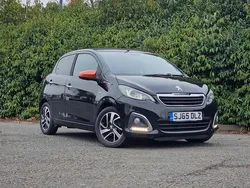 Black Used 2015 Peugeot 108 Roland Garros Hatchback | £3,295 (Good price)