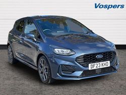 Blue Used 2023 Ford Fiesta ST-Line Hatchback | £15,390 (Fair price)