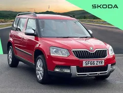 Red Used 2016 Skoda Yeti SE L SUV | £11,624 (Fair price)