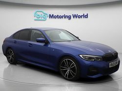Blue Used 2021 BMW 320 M Sport Sedan | £19,100 (Fair price)