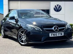 Black Used 2015 Mercedes E350 AMG line Coupe | £9,778 (Fair price)