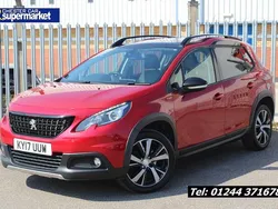 Red Used 2017 Peugeot 2008 GT-line SUV | £8,500 (A bit pricey)
