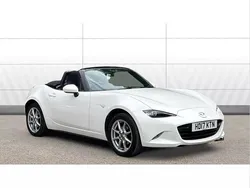 White Used 2017 Mazda MX5 Cabriolet | £12,000 (Fair price)