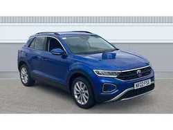 Blue Used 2022 VW T-Roc Life SUV | £17,381 (Fair price)