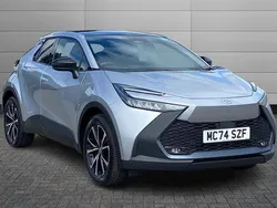 Silver New 2025 Toyota C-HR Design SUV | £33,990 (A bit pricey)