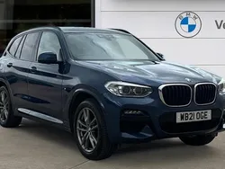 Blue Used 2021 BMW X3 M Sport SUV | £29,117 (Super price)