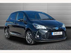 Black Used 2018 Toyota Yaris Hybrid Hatchback | £14,250 (Fair price)