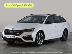 White Used 2021 Skoda Octavia vRS Estate | £22,766