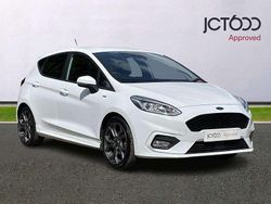 White Used 2020 Ford Fiesta ST-Line Hatchback | £10,672 (Fair price)
