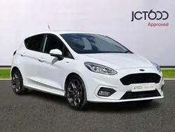 White Used 2020 Ford Fiesta ST-Line Hatchback | £10,672 (Fair price)