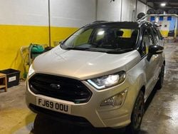 Silver Used 2019 Ford Ecosport ST-Line SUV | £10,385 (Good price)