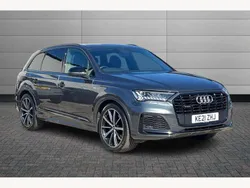 Grey Used 2021 Audi Q7 Black Edition SUV | £41,395 (Good price)