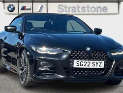 Black Used 2022 BMW 420 M Sport Cabriolet | £30,599 (Good price)
