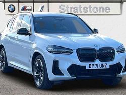 White Used 2022 BMW iX3 M Sport SUV | £28,499 (Fair price)