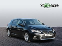 Grey/black Used 2017 Lexus CT200h Luxury Line Hatchback | £12,795 (Fair price)