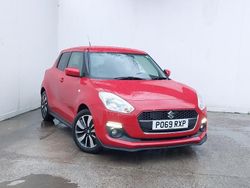 Red Used 2019 Suzuki Swift Hatchback | £9,798 (A bit pricey)