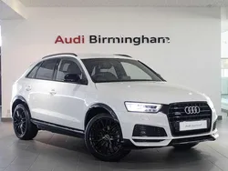 Glacier white, metallic Used 2017 Audi Q3 Black Edition SUV | £17,450 (Expensive)