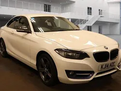 White Used 2014 BMW 218 Sport Line Coupe | £6,495 (Fair price)