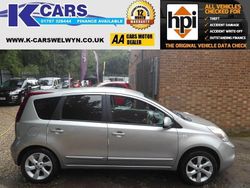 Silver Used 2010 Nissan Note Tekna MPV | £5,450 (A bit pricey)