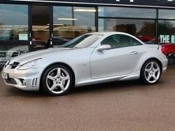 Silver Used 2007 Mercedes SLK55 AMG AMG Cabriolet | £15,000