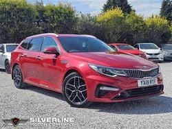 Red Used 2019 Kia Optima 3 Estate | £12,990 (Fair price)