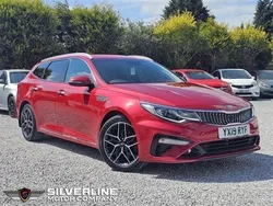 Red Used 2019 Kia Optima 3 Estate | £12,990 (Fair price)