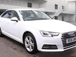 White Used 2016 Audi A4 Sport Sedan | £8,694 (Fair price)