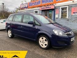 Used 2012 Vauxhall Zafira | £3,495 (A bit pricey)