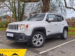 White Used 2016 Jeep Renegade Limited SUV | £5,489 (Fair price)