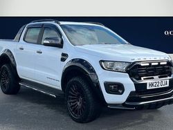 White Used 2022 Ford Ranger Wildtrack Pickup | £25,995 (A bit pricey)