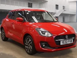 Red Used 2022 Suzuki Swift SZ5 Hatchback | £9,800 (Fair price)