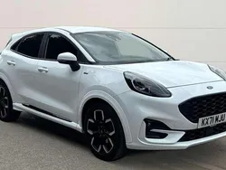 White Used 2022 Ford Puma Gen-E ST-Line X SUV | £13,248