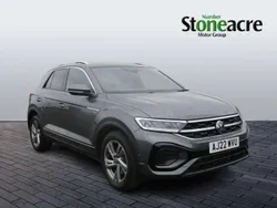 Grey Used 2022 VW T-Roc R-line SUV | £21,995 (Fair price)