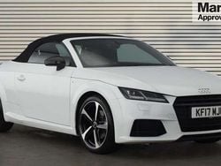 White Used 2017 Audi TT Roadster Black Edition Cabriolet | £16,155 (Fair price)