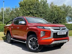 Orange Used 2020 Mitsubishi L200 Warrior Pickup | £16,450 (Fair price)